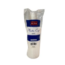7oz 50CT Plastic Cups, Clear