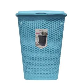 Laundry Basket w/Mat Design