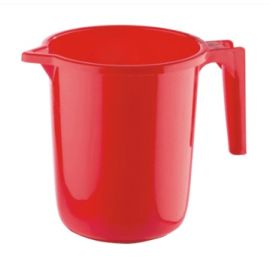PLASTIC MUG, HALF HANDLE, 2000ml/ 2liter