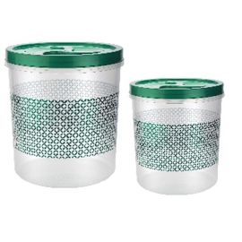 2PCS FLORAL QUEEN CONTAINER  SET, 7500+12000ml, 6sets/cs`