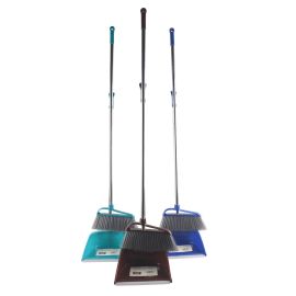 Stainless Steel Long Handle Dustpan with Broom
