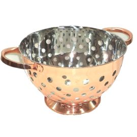 Stainless Steel Copper Color S/S Colander 5qt