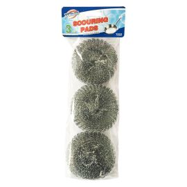 3PK Stainless Steel SCOURER