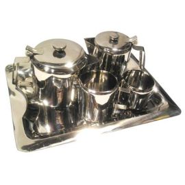 S/S 5pcs Tea/Coffee Set