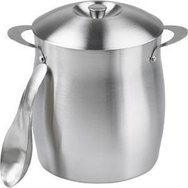 ICE BUCKET BELLY SHAPE D.WALL W/SCOOP