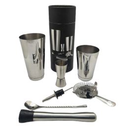 7pc S/S Bar Set Mirror Finish