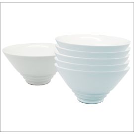 Ceramic Bowl 6.5" Black & White