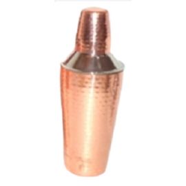 Copper Hammered Cocktail Shaker 27oz