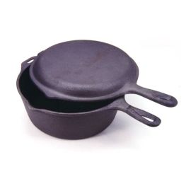 PRE-SEASONED CAST IRON STOCKPOT
