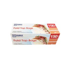 150CT SANDWICH FOLD TOP BAGS