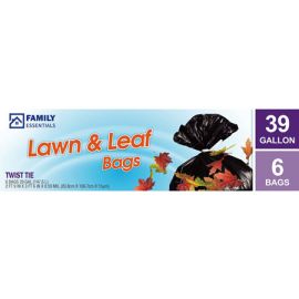 6CT 39GAL TWIST TIE TRASH BAG
