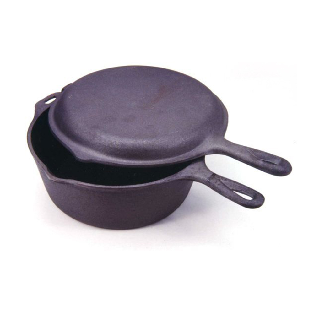 PRE-SEASONED CAST IRON STOCKPOT