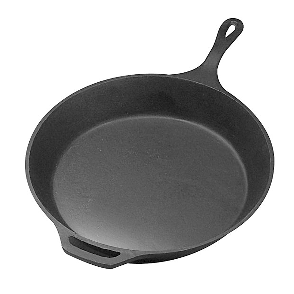 PRE-SEASONED CAST IRON 15